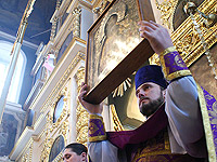 Архиерейское богослужение в Неделю Торжества Православия. 21 февраля 2010 г.