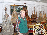 Федор Карпухин — мастер деревянных миниатюр