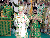 Празднование 700-летия со дня рождения святого преподобного Сергия Радонежского в Свято-Троицкой Сергиевой Лавре. 18 июля 2014 г.