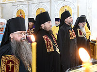 Состоялось наречение архимандрита Нектария (Селезнева) во епископа Ливенского и Малоархангельского. 15 августа 2014 г.