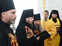 Состоялось наречение архимандрита Нектария (Селезнева) во епископа Ливенского и Малоархангельского. 15 августа 2014 г.