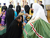 Состоялось наречение архимандрита Нектария (Селезнева) во епископа Ливенского и Малоархангельского. 15 августа 2014 г.