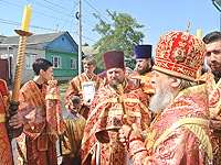 Архиерейское служение в праздник святого пророка Божия Илии. Фоторепортаж