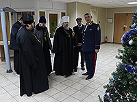 Митрополит Орловский и Болховский Антоний встретился с коллективом Следственного комитета Российской Федерации по Орловской области. 24 декабря 2014 г.