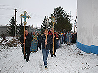 В канун престольного праздника Знаменского храма состоялись юношеские турниры по волейболу и футболу на призы Знаменско-Хотынецкого благочиния. Свой престольный праздник храм отметил 10 декабря. 10 декабря 2014 г.