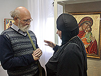 В Орловском областном краеведческом музее открылась выставка работ художника-иконописца Аркадия Полевого и художника-реставратора Татьяны Самариной. 28 января 2015 г.