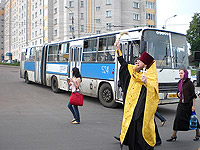 В Орле состоялось освящение наиболее опасных перекрестков