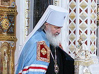 Интронизация Патриарха Московского и всея Руси Кирилла состоялась в храме Христа Спасителя 1 февраля