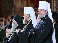 Интронизация Патриарха Московского и всея Руси Кирилла состоялась в храме Христа Спасителя 1 февраля