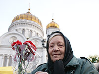 Прощание со Святейшим Патриархом Алексием в храме Христа Спасителя