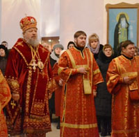 В день памяти святой мученицы Татианы архиепископ Антоний совершил Божественную литургию в Смоленском храме