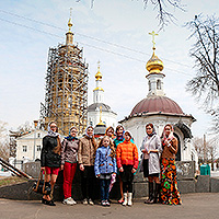 Архиерейское богослужение и праздник в честь святых Жен Мироносиц в Богоявленском соборе. Фоторепортаж