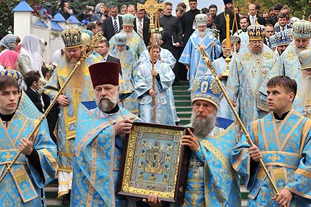 В богослужениях в Курской епархии принял участие архиепископ Орловский и Ливенский Пантелеимон