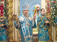 В праздник Светлого Христова Воскресения архиепископ Орловский и Ливенский Антоний совершил пасхальное богослужение в Ахтырском кафедральном соборе. К окончанию литургии в Ахтырский собор был доставлен Благодатный огонь. 20 апреля 2014 г.