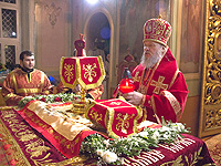В праздник Светлого Христова Воскресения архиепископ Орловский и Ливенский Антоний совершил пасхальное богослужение в Ахтырском кафедральном соборе. К окончанию литургии в Ахтырский собор был доставлен Благодатный огонь. 20 апреля 2014 г.