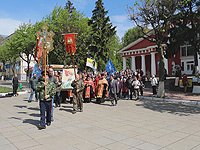 Крестный ход в день памяти Великомученика Георгия Победоносца в Орле. 6 мая 2014 г.