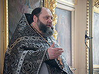 В Четверток Великого канона митрополит Орловский и Болховский Антоний совершил Божественную Литургию Преждеосвященных Даров в Ахтырском кафедральном соборе города Орла. 26 марта 2015 г.