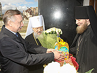 Митрополит Орловский и Болховский Антоний провел рабочую встречу с полпредом Президента в ЦФО Александром Бегловым. 14 апреля 2015 г.