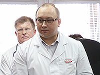 Митрополит Орловский и Болховский Антоний освятил отделение онкологии, гематологии и аллегро-иммунологии Детской областной клинической больницы. 24 апреля 2015 г.