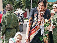 В Ливенской епархии прошел епархиальный праздник благотворительности «Белый цветок». 26 апреля 2015 г.