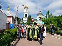 В Орле прошел крестный ход в защиту нерожденных детей. 1 июня 2015 г.
