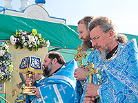 В праздник Успения Пресвятой Богородицы митрополит Орловский и Болховский Антоний в сослужении епископа Ливенского и Малоархангельского Нектария совершил Божественную литургию в Свято-Успенском мужском монастыре г. Орла. 28 августа 2015 г.