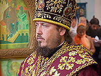 В день памяти прпп. сщмч. Кукши, просветителя вятичей, митрополит Орловский и Болховский Антоний в сослужении епископа Ливенского и Малоархангельского Нектария совершил литургию в мужском монастыре во имя святого Кукши Мценского района. 9 сентября 2015 г.