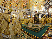 1 февраля 2016 года, в седьмую годовщину интронизации Святейшего Патриарха Московского и всея Руси Кирилла в кафедральном соборном Храме Христа Спасителя в Москве была совершена Божественная литургия. 2-3 февраля 2016 года в Зале церковных соборов кафедрального соборного Храма Христа Спасителя в Москве прошел Освященный Архиерейский Собор Русской Православной Церкви. В мероприятиях приняли участие Высокопреосвященнейший митрополит Орловский и Болховский Антоний и Преосвященнейший епископ Ливенский и Малоархангельский Нектарий