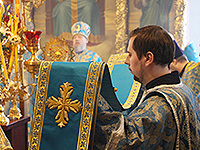 В день празднования Иверской иконе Божией Матери митрополит Орловский и Болховский Антоний совершил в сослужении епископа Ливенского и Малоархангельского Нектария Божественную литургию в храме Иверской иконы Божией Матери г. Орла (Архиерейском подворье Ливенской епархии). 25 февраля 2016 г.