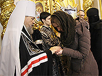 В канун начала Великого поста (в Прощеное воскресенье) митрополит Орловский и Болховский Антоний совершил в Ахтырском кафедральном соборе Орла Великую вечерню с чином прощения. 13 марта 2016 г.
