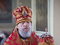 В Неделю 1-ю Великого поста, Торжества Православия, митрополит Орловский и Болховский Антоний совершил литургию и чин Торжества Православия в Ахтырском кафедральном соборе Орла. 20 марта 2016 г.
