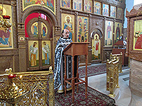 В четверг 5-й седмицы Великого поста митрополит Орловский и Болховский Антоний возглавил Божественную Литургию Преждеосвященых Даров в Казанском храме Свято-Успенского мужского монастыря Орла. По окончании богослужения паства поздравила Владыку с 45-летием служения в священном сане. 14 апреля 2016 г.