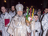 В ночь с 30 апреля на 1 мая 2016 года в Ахтырском кафедральном соборе Орла митрополит Орловский и Болховский Антоний совершил Пасхальные богослужения — полунощницу, крестный ход, Пасхальную заутреню и Божественную литургию свт. Иоанна Златоуста