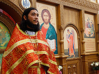 В день памяти прпп. сщмч. Кукши, просветителя вятичей, митрополит Орловский и Болховский Антоний в сослужении епископа Ливенского и Малоархангельского Нектария совершил литургию в мужском монастыре во имя святого Кукши Мценского района. 9 сентября 2015 г.