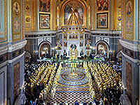 20 ноября 2016 года в Храме Христа Спасителя в Москве Святейший Патриарх Московский и всея Руси Кирилл вместе с Предстоятелями и представителями Поместных Православных Церквей, сонмом архиереев и духовенства Русской Православной Церкви совершил Божественную литургию. В этот день Предстоятелю Русской Православной Церкви исполнилось 70 лет. В числе сонма архипастырей, участвовавших в богослужении, были митрополит Орловский и Болховский Антоний и епископ Ливенский и Малоархангельский Нектарий