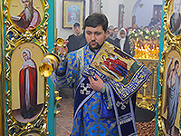 В праздник Введения во храм Пресвятой Богородицы епископ Ливенский и Малоархангельский Нектарий возглавил торжества в честь престольного праздника Свято-Введенского женского монастыря г. Орла. 4 декабря 2016 г.