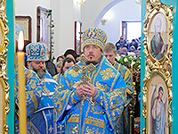 В праздник Введения во храм Пресвятой Богородицы епископ Ливенский и Малоархангельский Нектарий возглавил торжества в честь престольного праздника Свято-Введенского женского монастыря г. Орла. 4 декабря 2016 г.