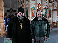 Благочинный храмов Орловского округа протоиерей Александр Прищепа проинспектировал храмы Орловского района. 15 декабря 2016 г.