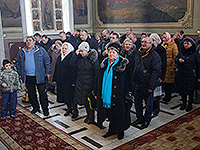 В праздник Собора новомучеников и исповедников Церкви Русской, Неделю о мытаре и фарисее, митрополит Орловский и Болховский Антоний совершил литургию в Ахтырском кафедральном соборе Орла. 5 февраля 2017 г.
