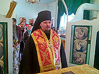 Во Мценской колонии-поселении №7 освящен домовый храм во имя святого Иоанна Предтечи. 7 июля 2017 г.