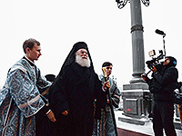 Митрополит Орловский и Болховский Антоний, епископ Ливенский и Малоархангельский Нектарий и  епископ Мценский Алексий приняли участие в церковных торжествах в Москве в день 100-летия интронизации святителя Тихона, Патриарха Московского. 4 декабря 2017 г.