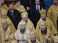 1 февраля 2019 года, в девятую годовщину интронизации Святейшего Патриарха Московского и всея Руси Кирилла, в кафедральном соборном Храме Христа Спасителя в Москве была совершена Божественная литургия. Предстоятелю Русской Православной Церкви сослужили иерархи Московского Патриархата, в том числе митрополит Орловский и Болховский Антоний и епископ Ливенский и Малоархангельский Нектарий