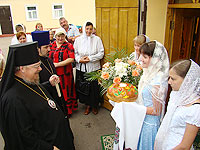 4-5 июля 2009 г. архиепископ Орловский и Ливенский Пантелеимон посетил с рабочей поездкой приходы южных районов Орловской области